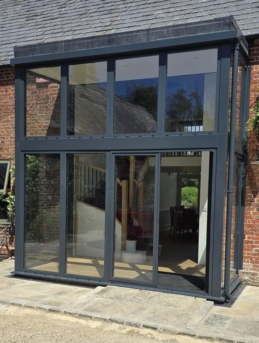 Glass Entrance