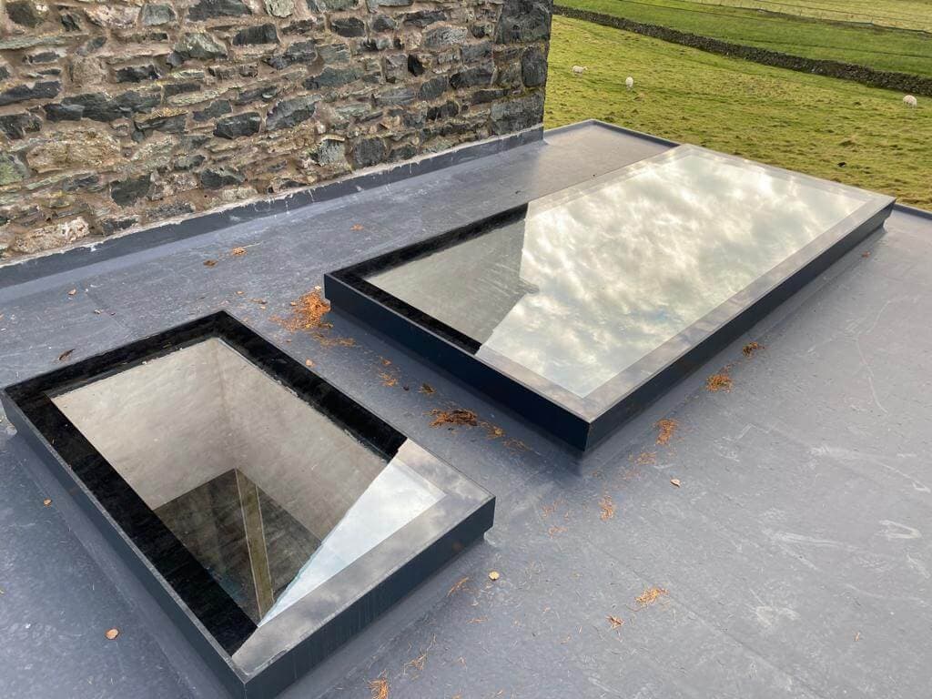 Fixed Glass Roof Lights